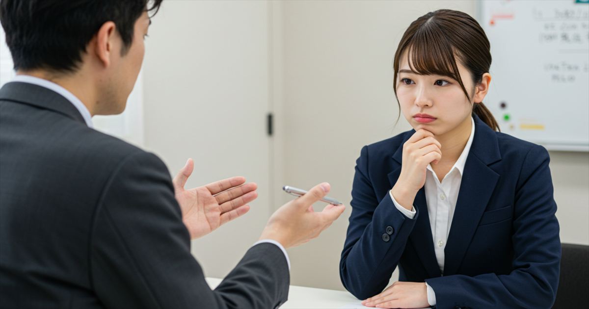 女性採用面接での法律的にNGな質問とその代替案｜安心して話せる面接環境づくりのために アイキャッチ画像