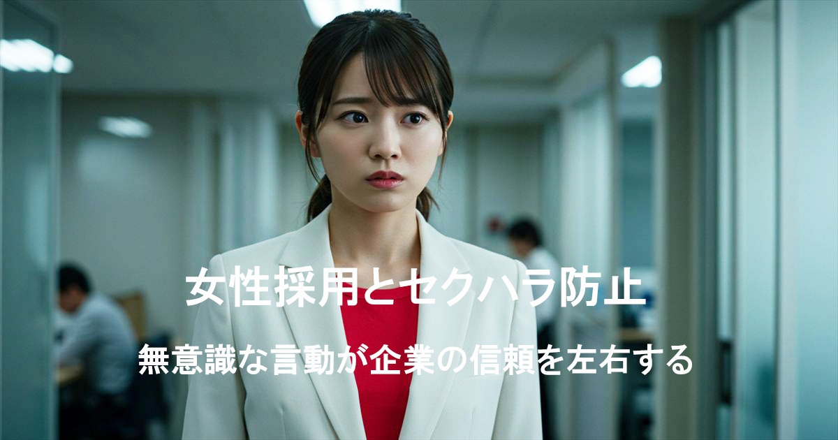 セクハラに抵触する発言を受け困惑している女性の画像