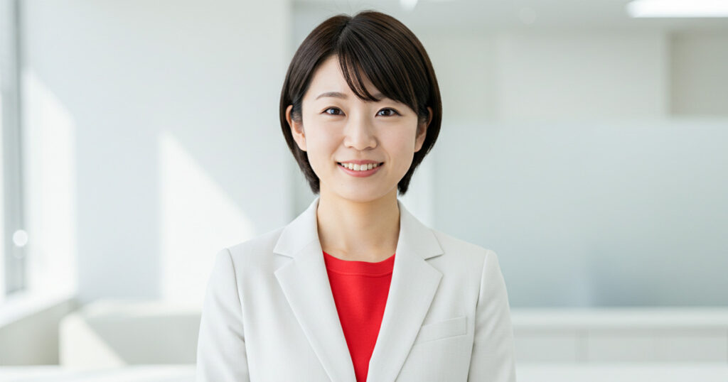 スケーラブルな組織づくりを担う女性リーダーのイメージ。先回りの設計による成長支援を象徴するビジュアル。